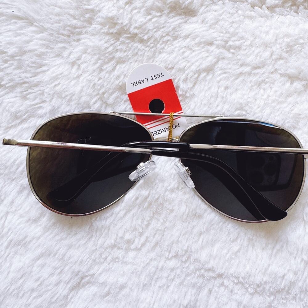 Felix Blue w/Silver Rim Mirrored Sunglasses - Picture 14 of 14